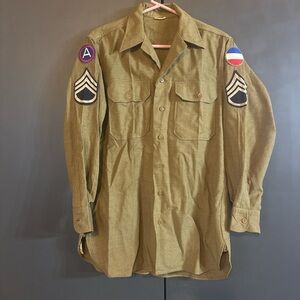 1942 WW2 Wool Shirt Army
